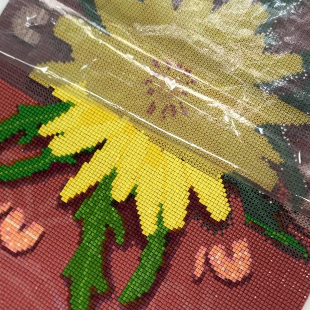 Diamond Dot Art | Murnong (Yam Daisy)