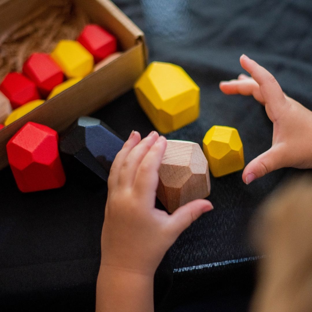 Wooden Stacking Blocks (16 piece)