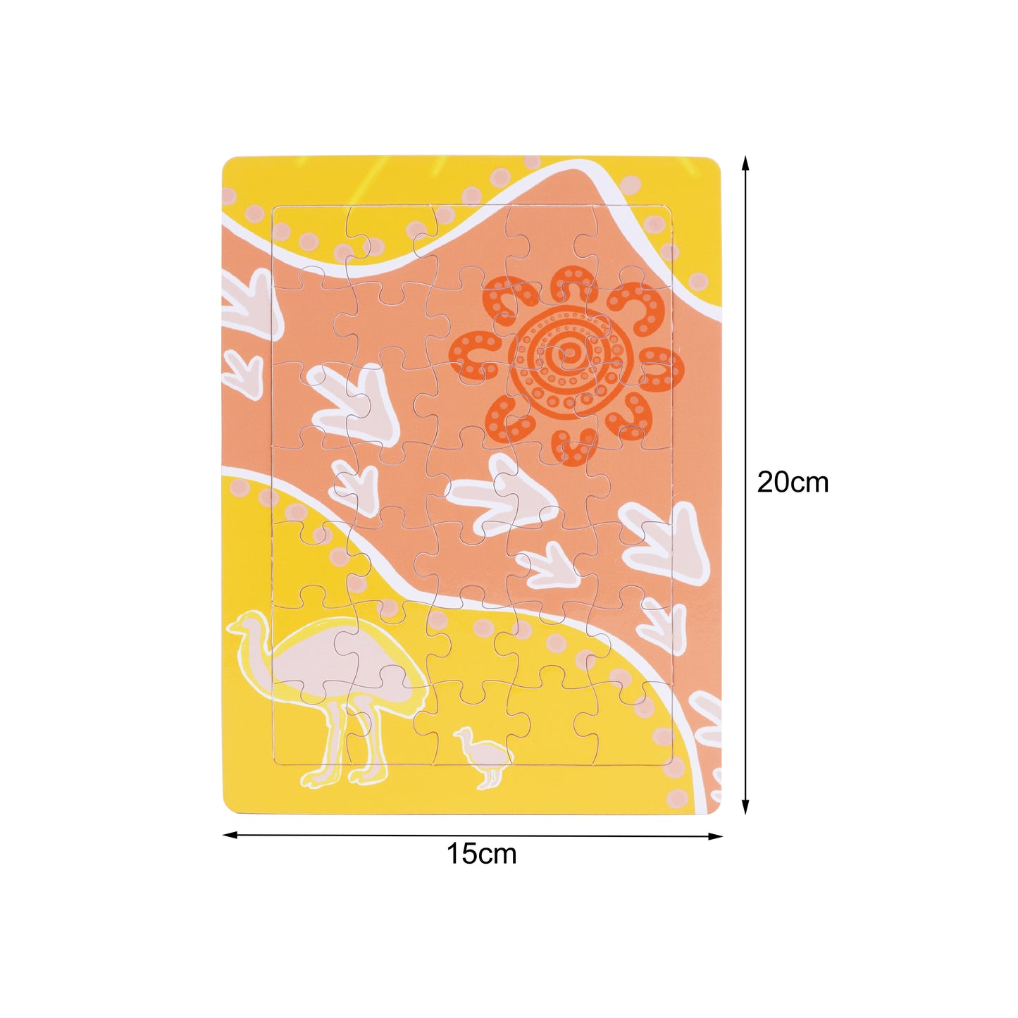 Kids Puzzle 35 Piece | Emu Tracks